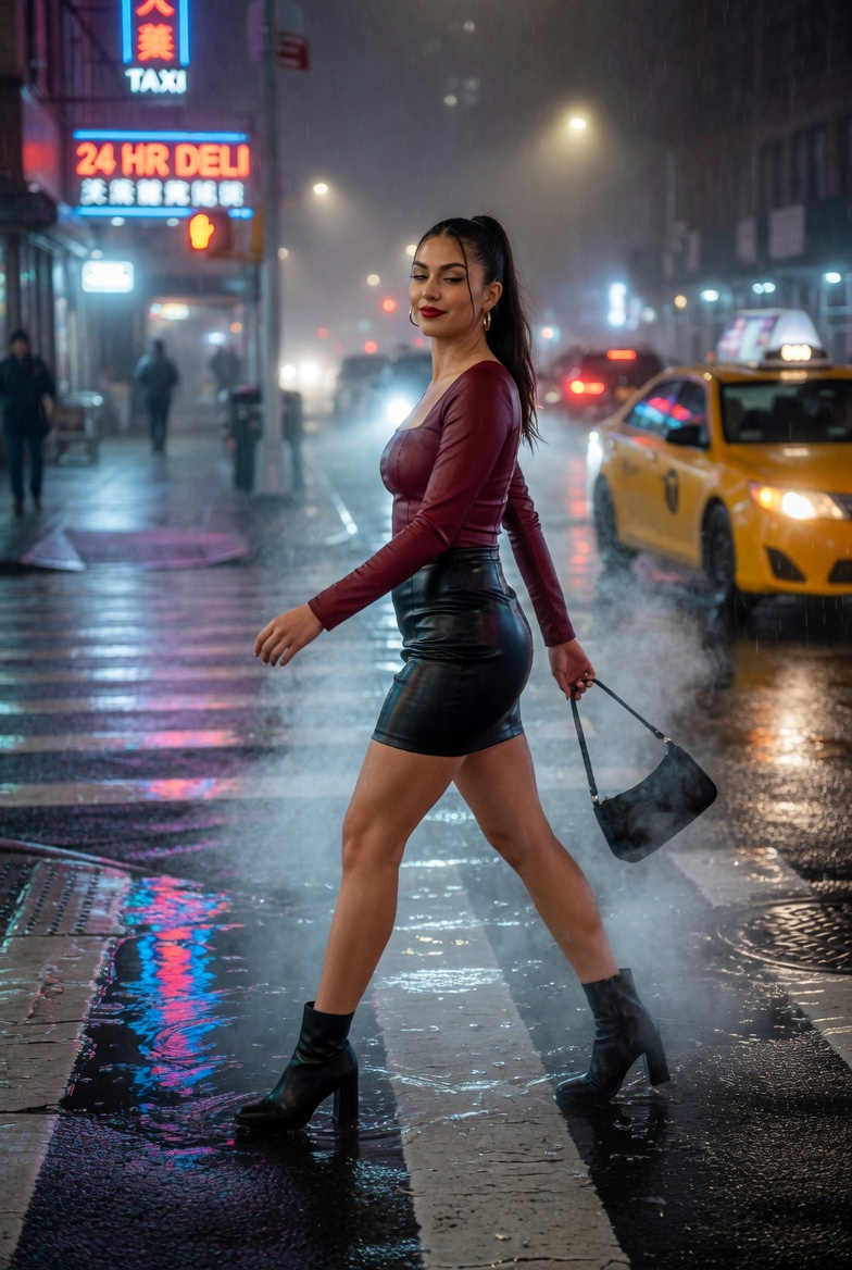 Ultimate Urban Outfit: Edgy Night Street Style