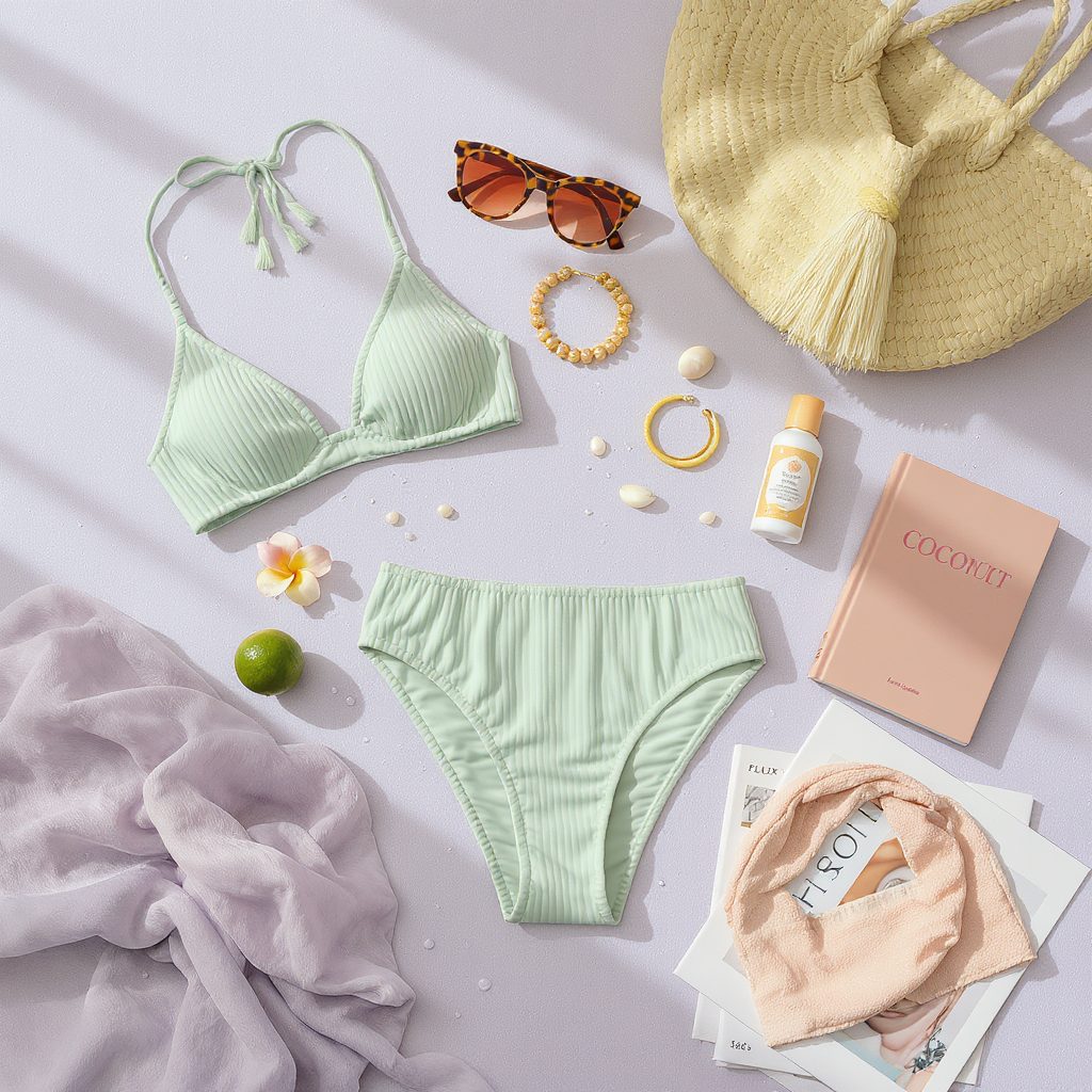 How to Style the Perfect Pastel Swimwear Flat Lay: 2026 Resort Aesthetic Guide