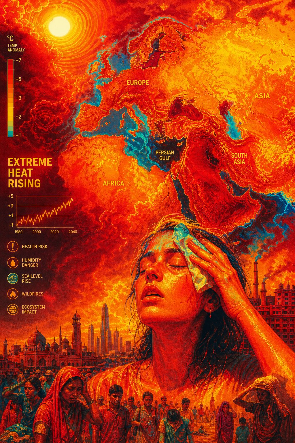 Why Heatwaves Feel Hotter Than the Thermometer: The Wet-Bulb Science Explained